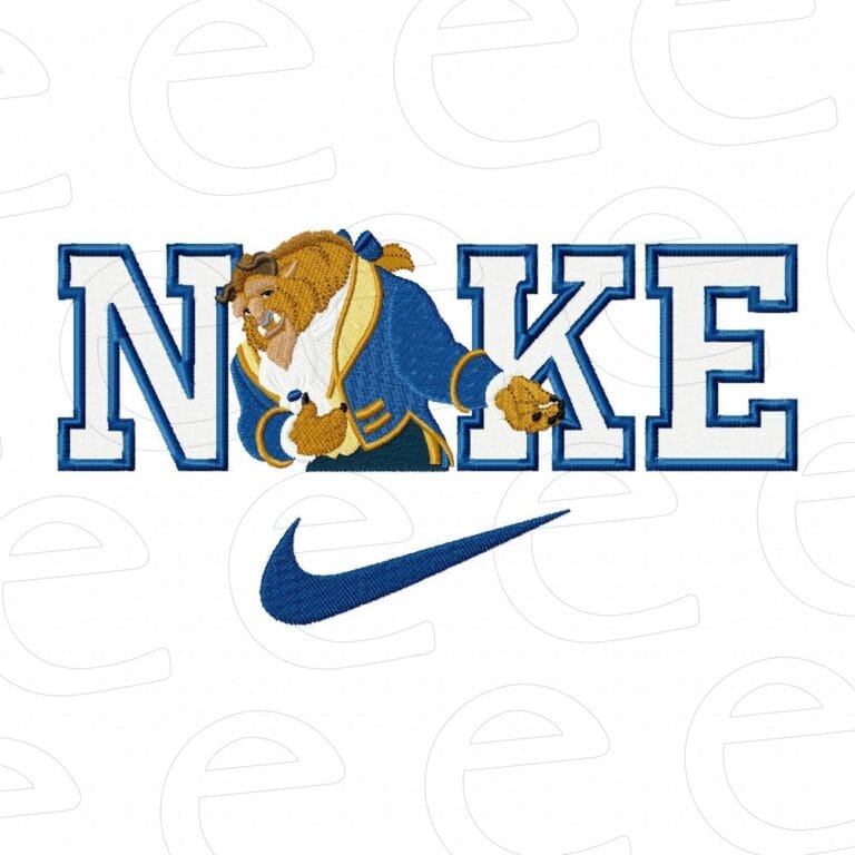 the Beast in NIKE with swoosh