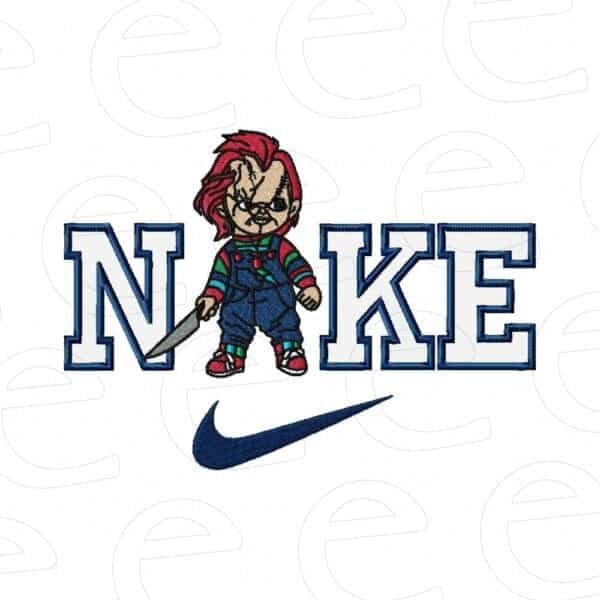 Chucky in Nike swoosh