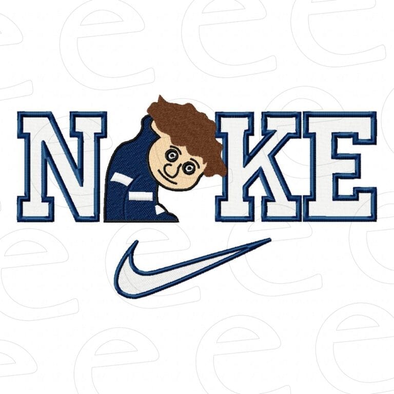 Look at this dude puppet in NIKE with swoosh