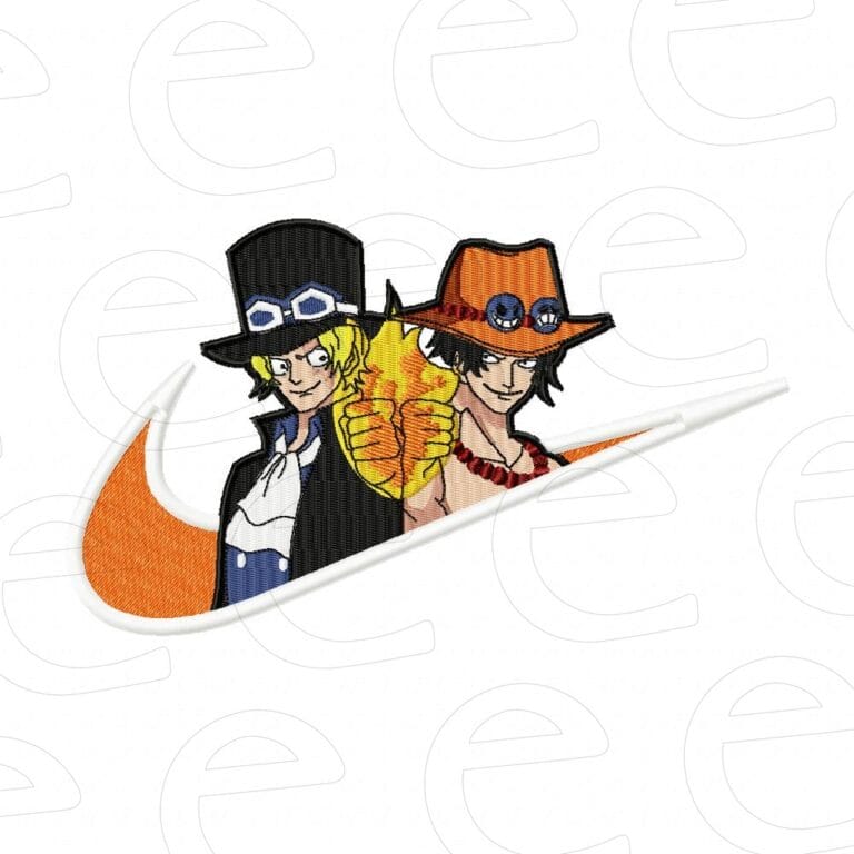 Sabo and Ace with fire fist in swoosh