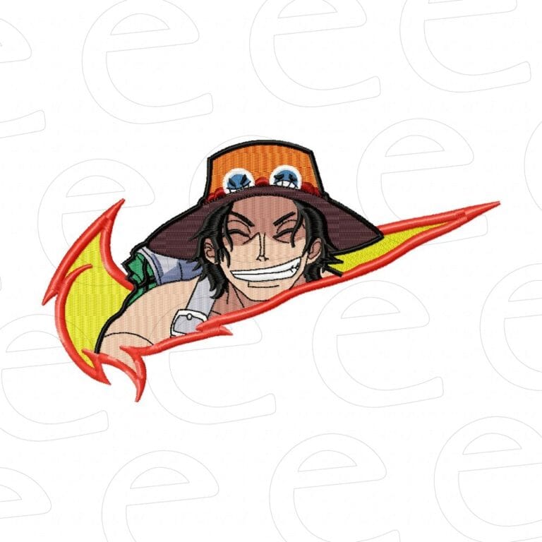 Ace in fire swoosh