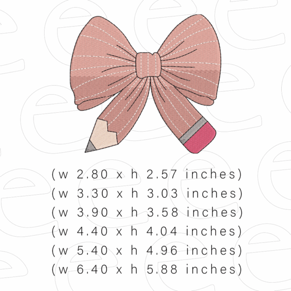 Teacher Embroidery Designs bundle