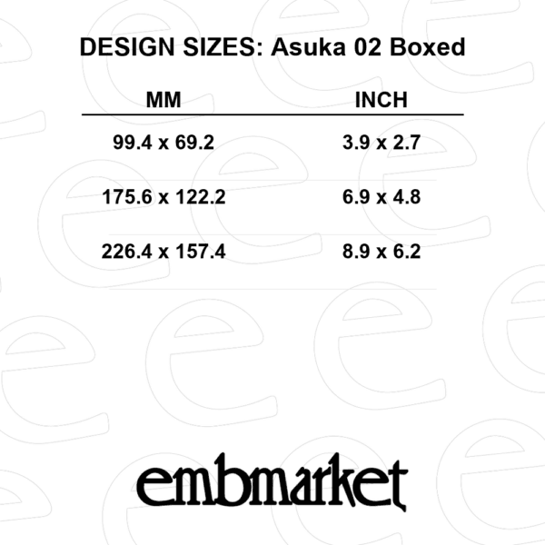 Asuka in rectangle box with 02