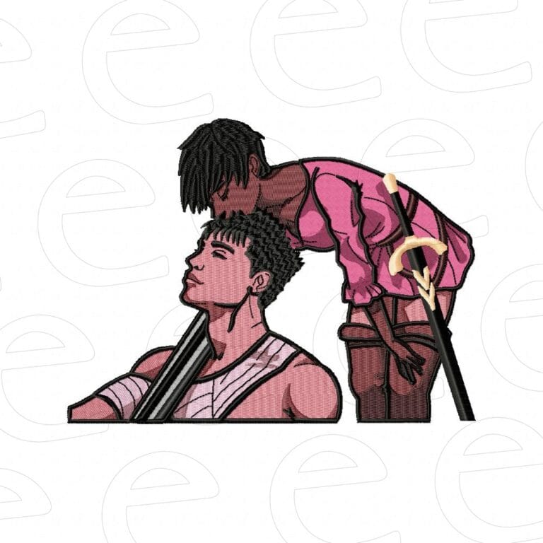 Casca kissing bandaged Guts