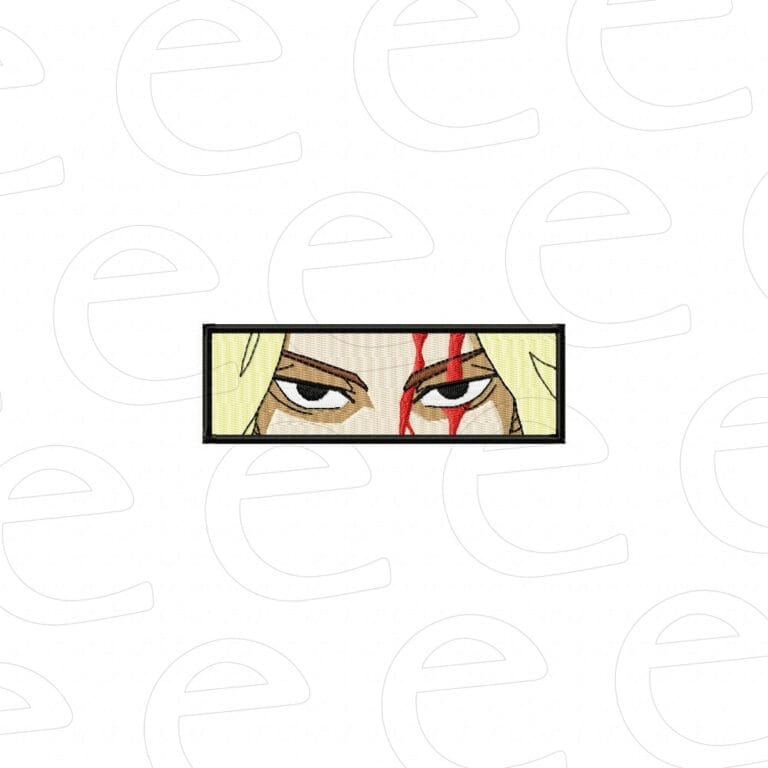 mikey in box with blood