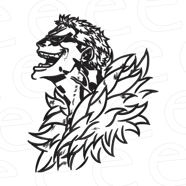 Doflamingo Embroidery Designs - Instant Anime Download