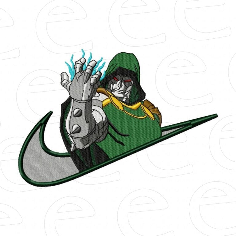 Doctor Doom in swoosh