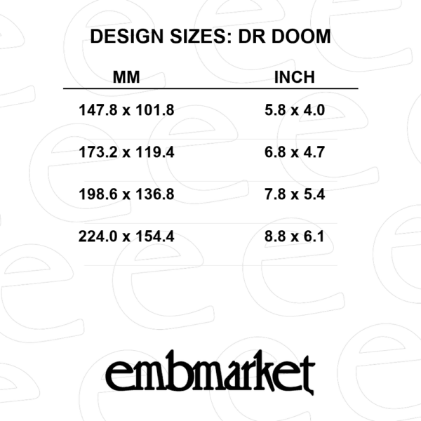 Doctor Doom in swoosh