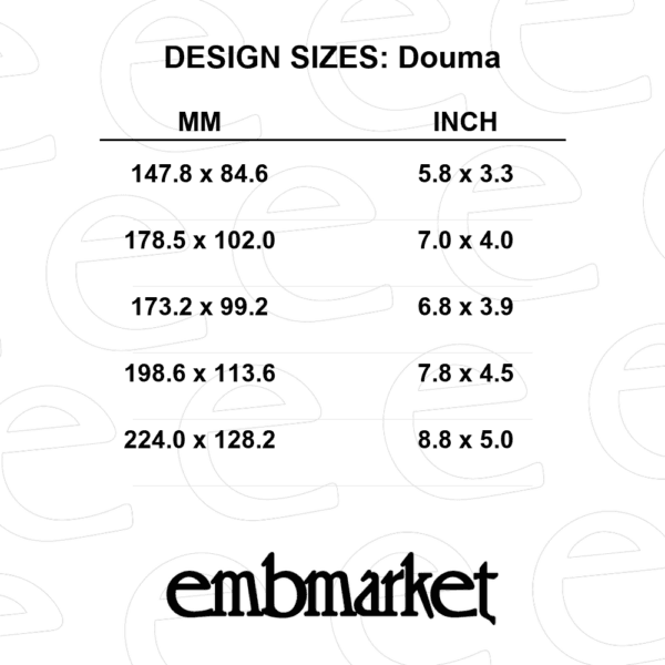 Doma with blood splatter in a rectangle