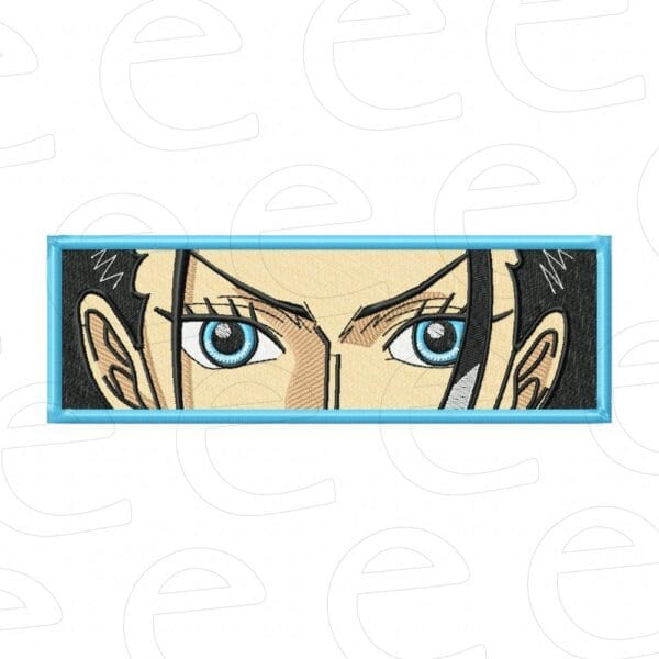 Nico Robin in a blue rectangle frame