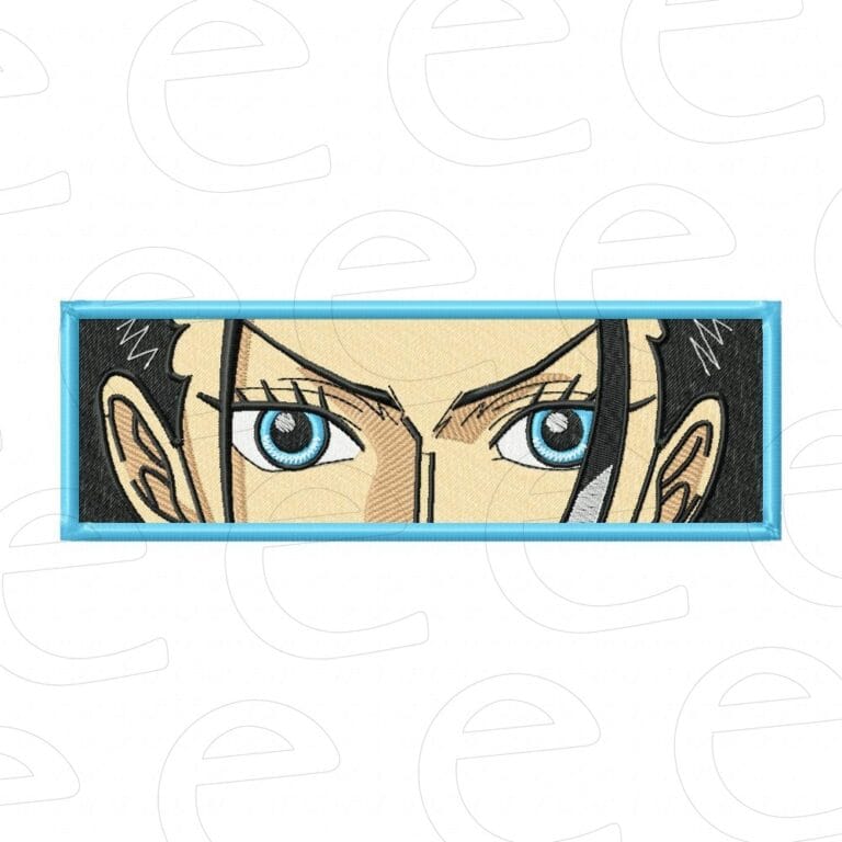 Nico Robin in a blue rectangle frame