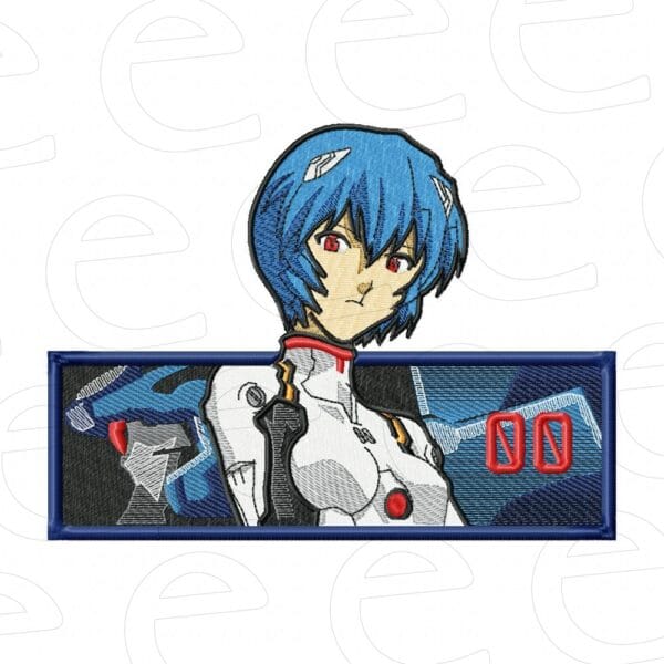 Rei Ayanami in rectangular box