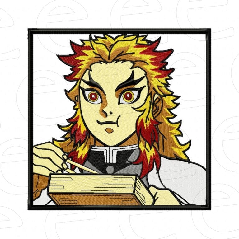 Kyojuro Rengoku eating bento