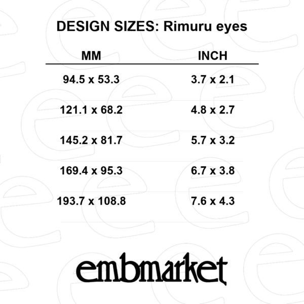 Rimuru eyes in box with slime
