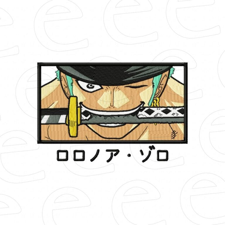 Zoro in rectangle
