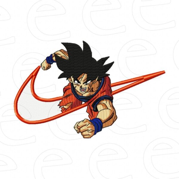 goku in swoosh