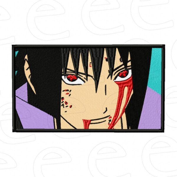 Sasuke with bleeding eye
