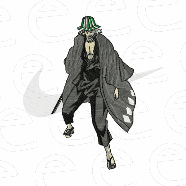 Kisuke Urahara Embroidery