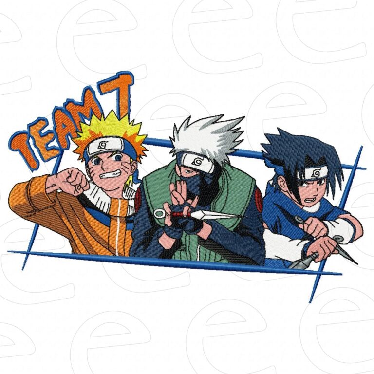 Naruto Uzumaki, Kakashi Hatake, Sasuke Uchiha