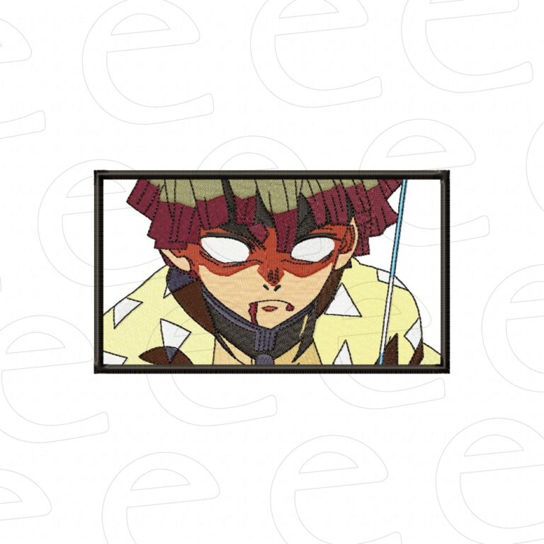 Zenitsu Agatsuma - Anime Embroidery