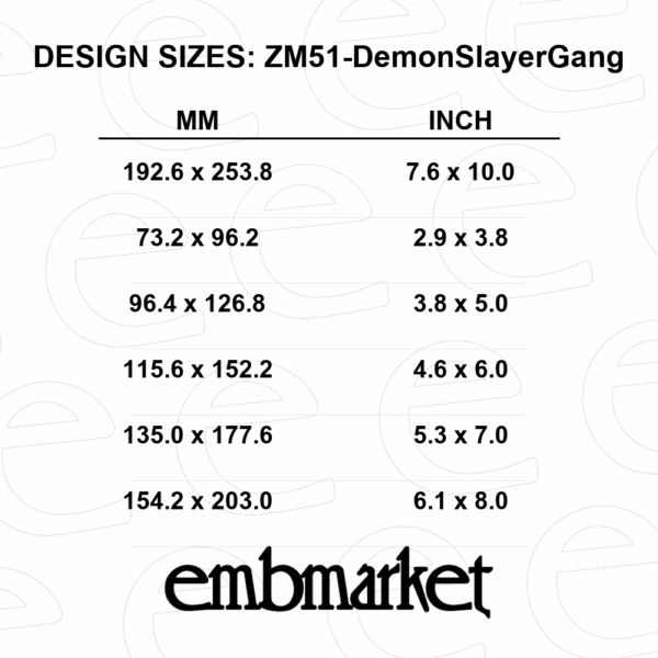 Tanjiro Kamado, Nezuko Kamado, Inosuke Hashibira, Zenitsu Agatsuma