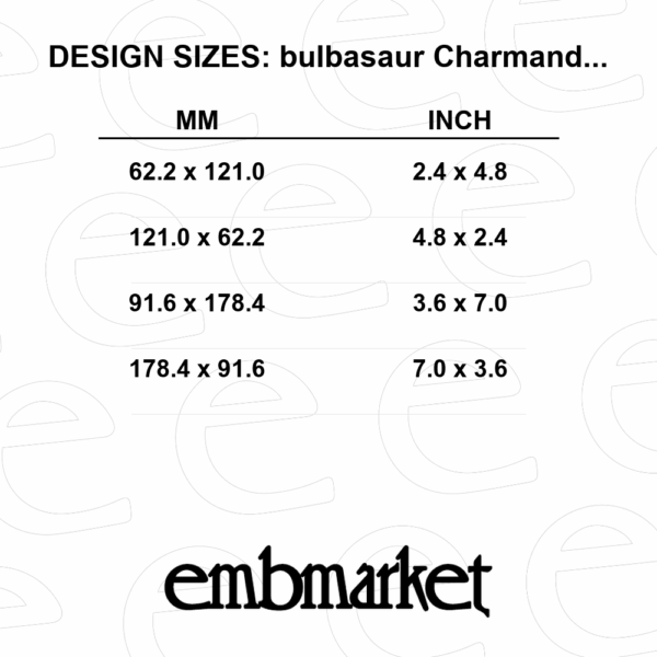 Charmander, Bulbasaur and Squirtle in a vertical frame with fire, leaf and water swirls