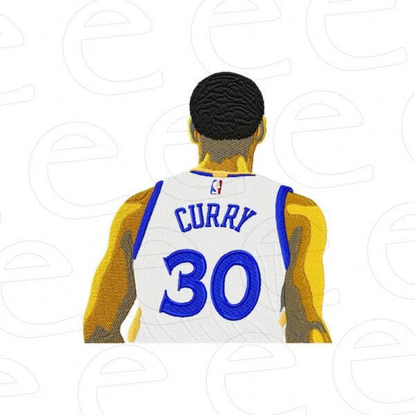 Steph Curry in jersey 30