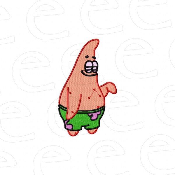 Patrick Star with constellation