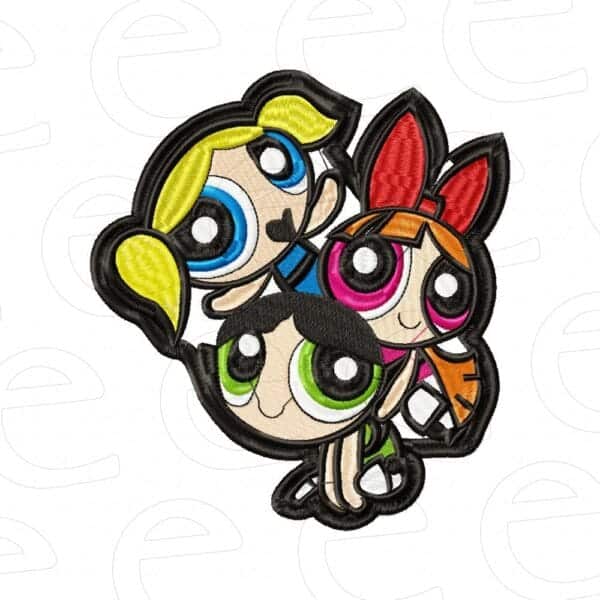 Blossom, Bubbles and Buttercup from The Powerpuff Girls