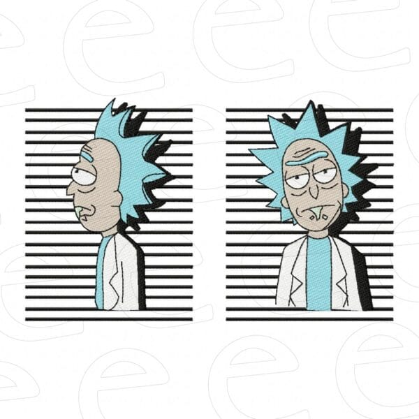 Rick Sanchez in mugshot