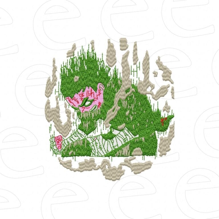 Deku in glitch smoke