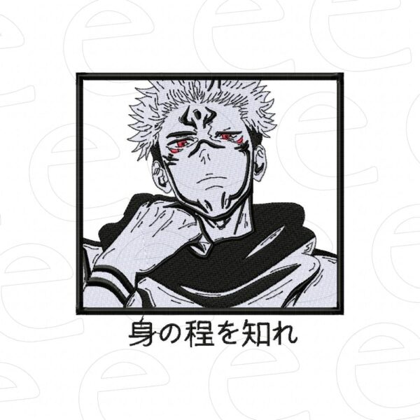 Sukuna in square frame