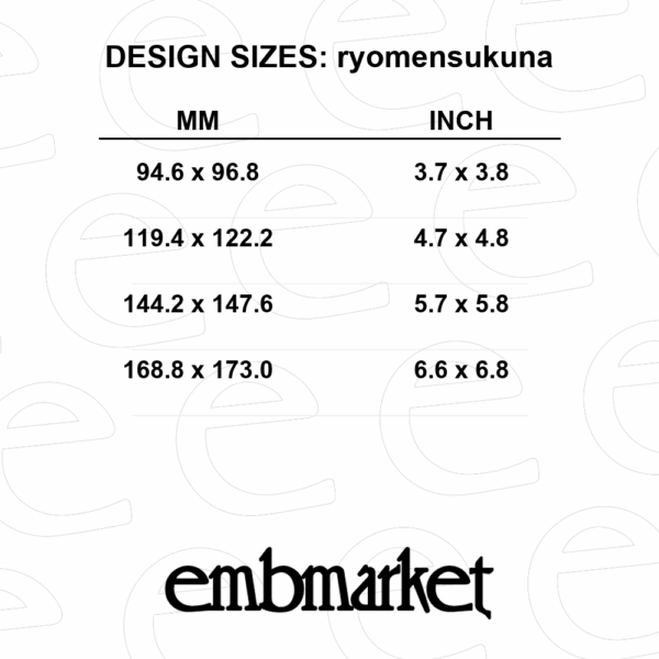 Sukuna in square frame