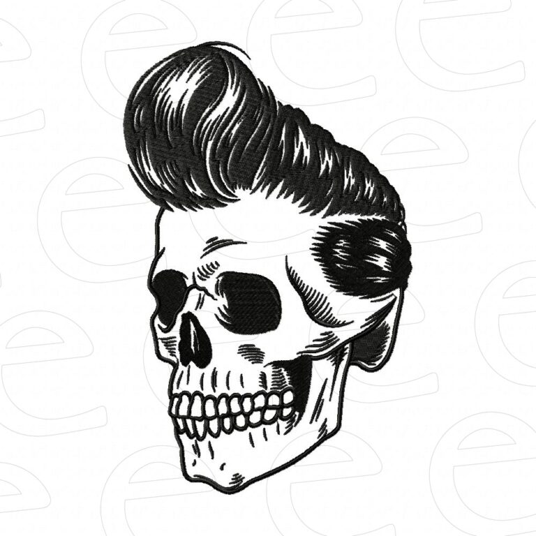Rockabilly Skull