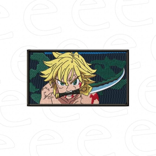 Meliodas sama Embroidery Design
