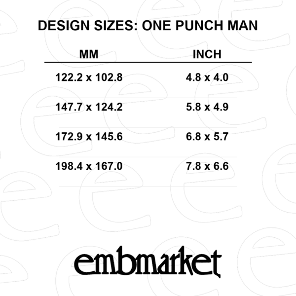 saitama in punch with cracks and japanese text