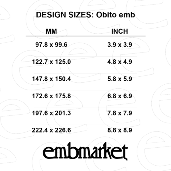 Obito in Mangekyō Sharingan circle